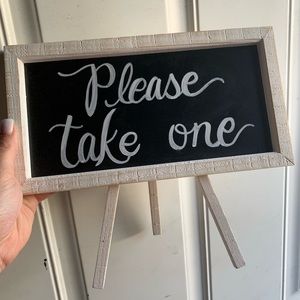 2 Large easel chalkboards